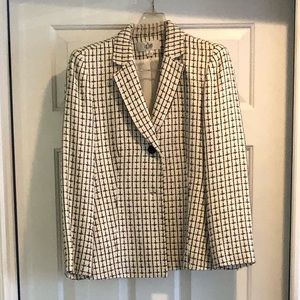 Classic Checked Blazer